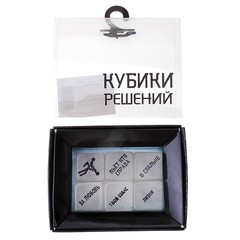 Секс-кубики неоновое Ассорти, 6шт, 1,8х1,8см