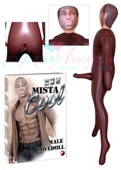 Секс-кукла мужчина XXX Mista Cool, 1 отверстие, фаллос 20см