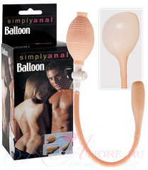 Надувной анальный шарик simply anal baloon, D от 1см