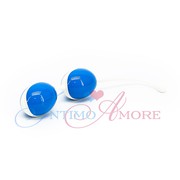 Вагинальные шарики taboom® My Favorite Duo Balls, голубые, 4х3,5см/68г