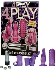 Набор для двоих 4Play, вибропуля с насадками