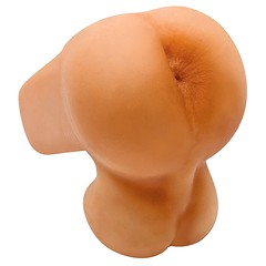 Мастурбатор анус с мошонкой Handy Andy Ass Stroker из настоящего CyberSkin®, сквозной тоннель,12,7см