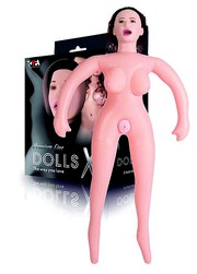 Секс-кукла Premium line Toyfa Dolls-X. Брюнетка, 3 отверстия