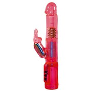 Хай-тек ротатор с реверсом Marvelous rabbit vibe magnificent pink, 22х2,9-3,2см