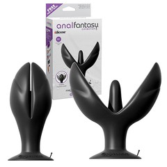 Анальная пробка Anal Fantasy Collection® (+смазки), силикон, присоска, 11,5х5-10,3см