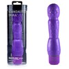 Фиолетовый мультискоростной вибратор с узором Scandalous Skull™, 18см