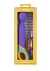 Вибромассажер Wand с функцией оргазма, 11 реж, аккумулятор, фиолетовый силикон, 24х3,8см