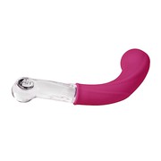 Фаллоимитатор Key™ Comet Wand для G-точки, розовый, силикон, 19,5 х 2,8 см.
