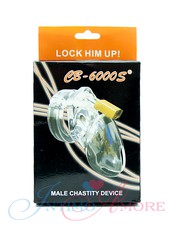 Мужской пояс верности CB-6000S®, прозрачный, 9см