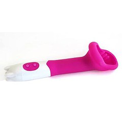 Клиторальный вибро-стимулятор Yue Chao Brush, 12 функций, силикон, 19,5см