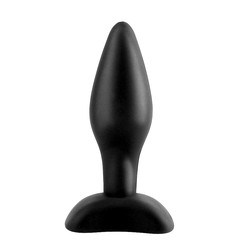 Анальная пробочка Anal Fantasy Collection® Mini (+смазки), черный силикон, 8,5х2,7см