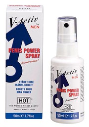 Мужской возбуждающий спрей V-Activ penis power, 50мл