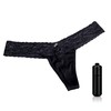 Кружевные вибро-трусики для стимуляции клитора, S/M(42-46р)