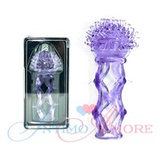 Утяжка с закрытой головкой Happy Top Tickler Cage, сиреневая, 9см.