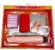 Секс-набор "Изнурительные ласки" (вибратор, мыло, полотенце, свисток)