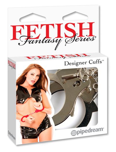 Наручники Designer Metal Handcuffs, металлик
