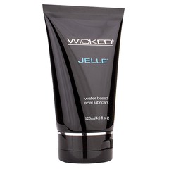 Густой анальный лубрикант Wicked® Jelle с алоэ, 120мл