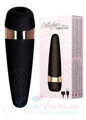 Стимулятор клитора Satisfyer pro 3, 2 мотора, 10+11 реж/аккум, 13,5см