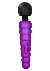 Экстрамощный вибромассажер Wand Massager, фиолетовый, 220V