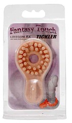 Эрекционное колечко со стимулятором клитора "Fantasy touch tikler" из Loveclone RX™