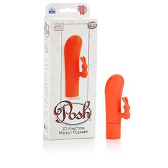 Миниатюрный G-вибратор Posh® Pocket Pleasers, оранжевый, 10 режимов, 9,9х2,6см