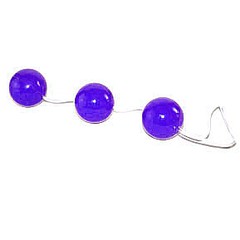Шарики вагинальные фиолетовые, BI-014049-3, 3шт