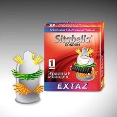 Презерватив Sitabella® Extaz Красный молодец, 1шт