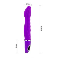 Вибратор Desire Barbie, фиолетовый силикон, 10 режимов, 22,5х3,5см