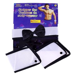 Набор джентельмена (воротник с бабочкой, манжеты), L/XL(50-52р)