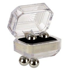 Тяжелые вагинальные шарики Silver Balls, d1,5см/50г