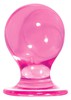 Маленькая анальная пробочка Orbite Pleasures Small Pink, 4,5х2,7см