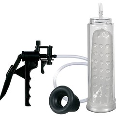 Эрекционная помпа с насадкой Thunder Pump, 20х6см