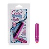 Мини-вибратор Crystal Bullet 2, с кристаллами, розовый, 8,5х1,5см