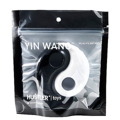 Эрекционные виброкольца Yin wang combo, мягкий силикон, 2шт (уценка, мятая упаковка)