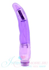 Гибкий G-вибратор Magical Big Finger, фиолетовый, 18,5х3см (уценка)
