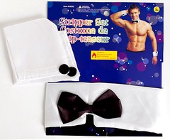 Набор джентельмена (воротник с бабочкой, манжеты), L/XL(50-52р)