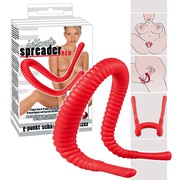 Расширитель для половых губ intimate spreader G-spot red, 8х6см