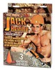 Секс-кукла мужчина Jack Hammer, 3 отверстия, виброфаллос 17х3,5см