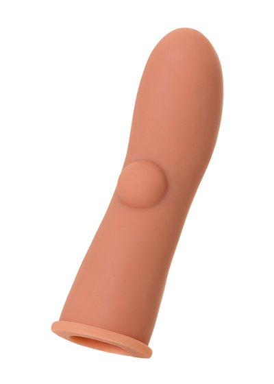 Ультрамягкая насадка для п/ч Premium sex toy 01 medium, 14,5см