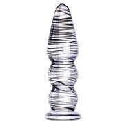 Стеклянная анальная пробка Art of glass Полночная страсть