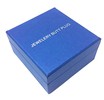 Анальная пробка с кристаллом Large Gold Blue