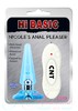 Анальная вибропробка Hi-Basic Nocole's anal pleaser, 10,3х3,2см