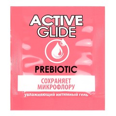 Ухаживающий лубрикант Active glide с пребиотиком, без запаха, 3г