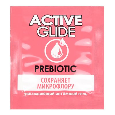 Ухаживающий лубрикант Active glide с пребиотиком, без запаха, 3г