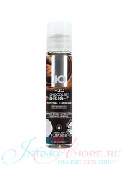 Съедобный лубрикант JO® H₂O Chocolate Delight (шоколад), 30мл, годен до 03.22г