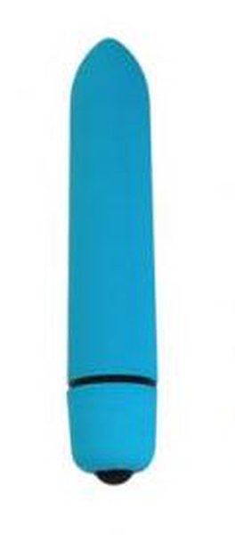 Мини-вибратор Vibrating Toys, голубой, 9х1,7см