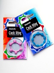 Эрекционное латексное кольцо Cock Ring в ассортименте, 1шт
