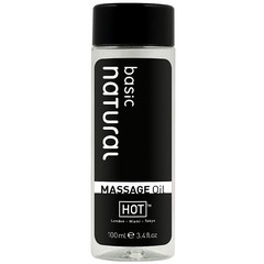 Массажное масло Natural Basic, без запаха, эффект ухода за кожей, 100мл