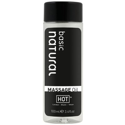 Массажное масло Natural Basic, без запаха, эффект ухода за кожей, 100мл
