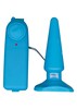 Анальная вибро-пробка Funky Vibrating Buttplug blue 10х3см